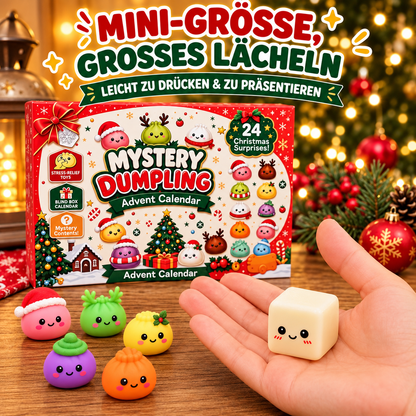 Mystery Dumpling adventskalender – 24 överrasknings-squishies