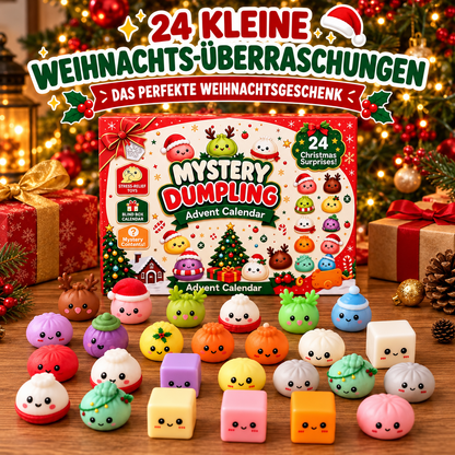 Mystery Dumpling adventskalender – 24 överrasknings-squishies