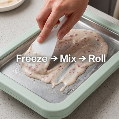 Rolled Ice Cream Maker